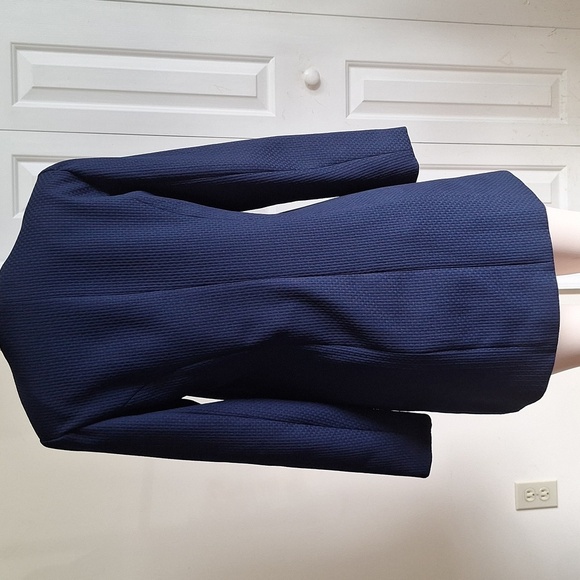 Women's Navy Lightweight Jacket/Coat Size Medium - Picture 8 of 11